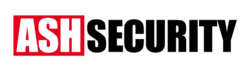 ASH Security logo emphasizing security solutions for homes and businesses in Hemel Hempstead.
