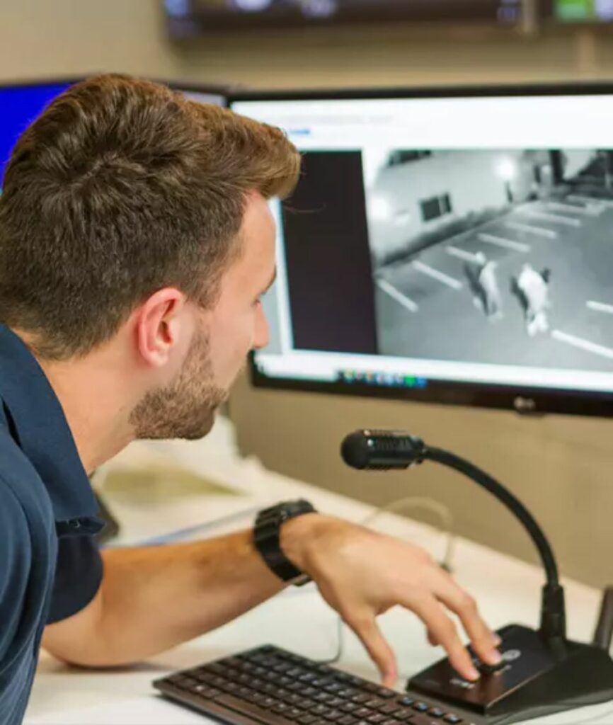 Monitored CCTV